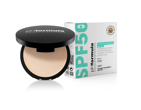 Kompaktní make-up SPF 50+ — Компактный тональный крем SPF 50+.