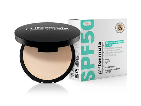 Kompaktní make-up SPF 50+ — Компактный тональный крем SPF 50+.
