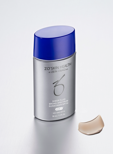 Сонцезахисний крем широкого спектру дії Sheer Fluid SPF 50 - Сонцезахисний крем