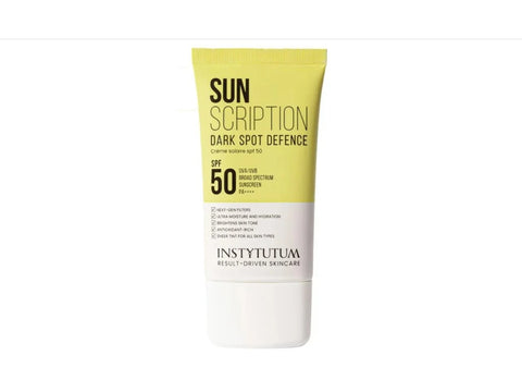 Sunscription dark spot fefence SPF50 - Tónovací SPF50 krém proti pigmentaci a stárnutí