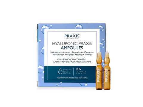 Proteoglycans hyaluronic - Hydratační hyaluronové ampule proti vráskám