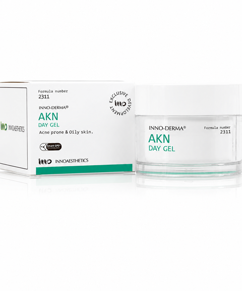 Inno-Derma ID AKN Day Gel - Denní Gel pro Mastnou a Aknózní Pleť
