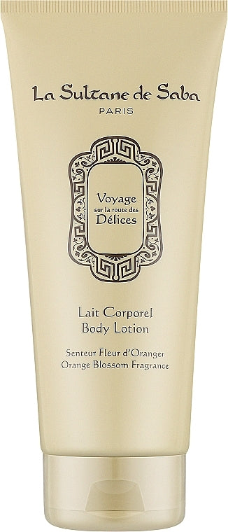 Body lotion orange blossom (Delices) - Молочко для тіла з квіткою апельсина