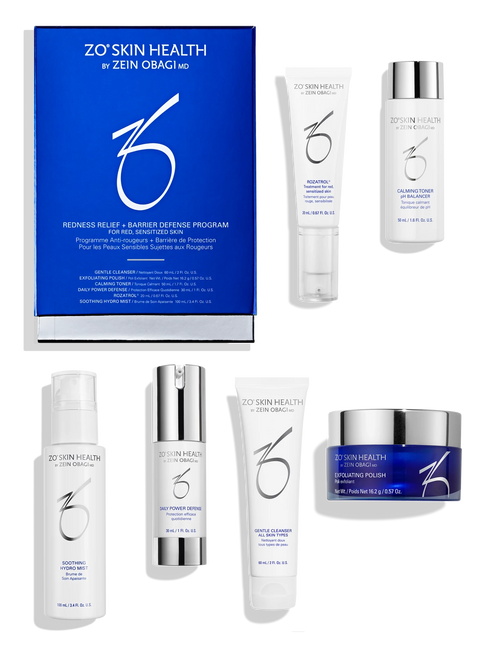 Redness Relief +  Barrier Defense Program - Sada 6 produktů