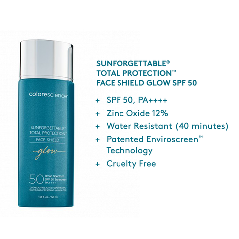 Sunforgettable® Total Protection™ Face Shield Glow SPF 50 - Осветляющий защитный крем 