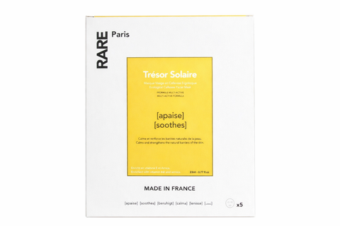 Trésor solaire soothing face mask - Zklidňující pleťová maska