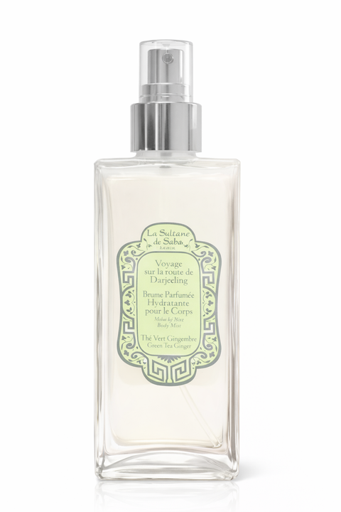 Green Tea & Ginger Moisturising Body Mist - Парфумовий туман з зеленим чаєм та імбиром