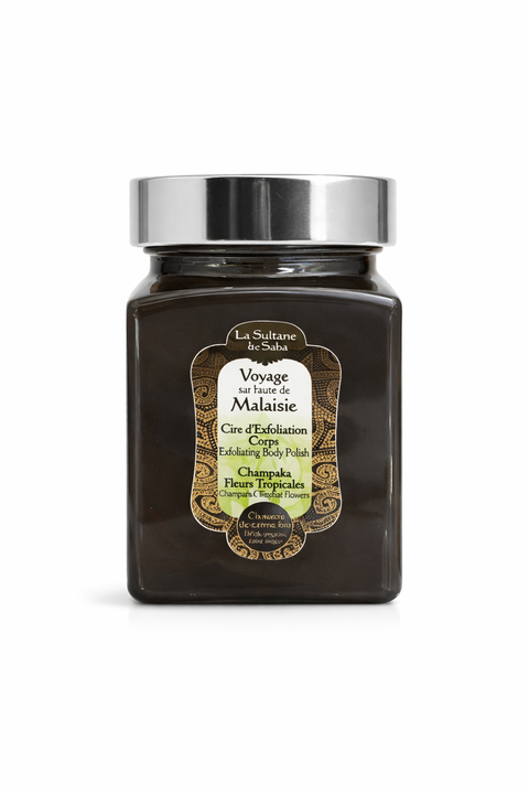 Wax body scrub organic cane sugar - Восковий скраб для тіла з органічним тростинним цукром