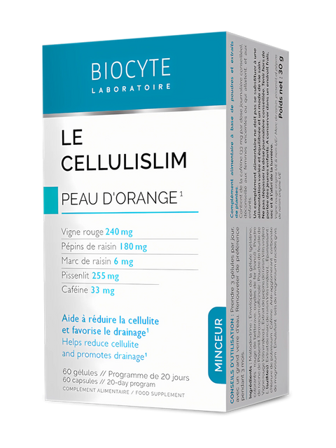 Le Cellulislim - Капсули для вигляду шкіри та виведення зайвої рідини