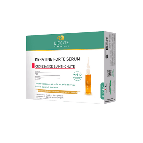 Keratine Forte Serum Anti-Chute  – Sérum proti vypadávání vlasů pro podporu růstu a hustoty