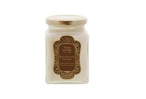 Voyage sur la route des Épices Shea butter Amber Musk Sandalwood - Máslo Karité Ayurvédique Oriental