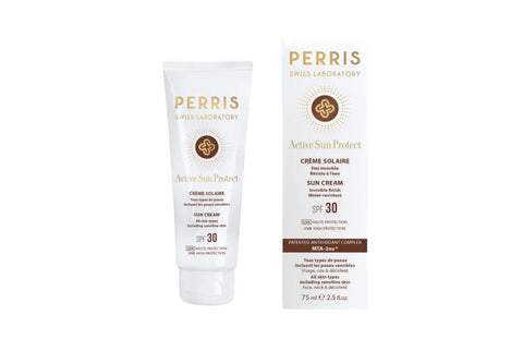 Active Sun Protect Sun Cream SPF30 - Denní ochranný krém pro citlivou pleť SPF 30 s UV ochranou